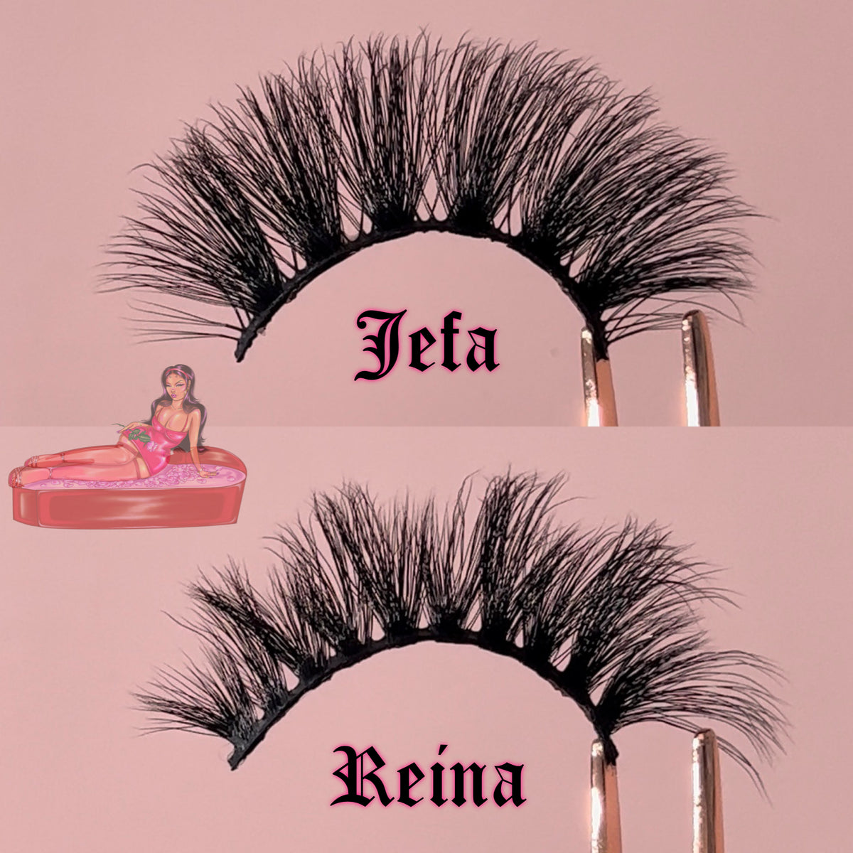 No Soy De Ti Collection Bundle Red Rose Lashes & Cosmetics LLC