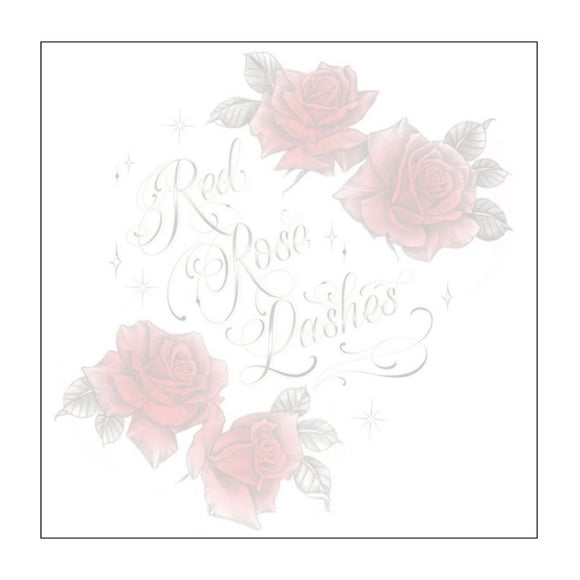 Red Rose Lashes Logo Sticky Notes
