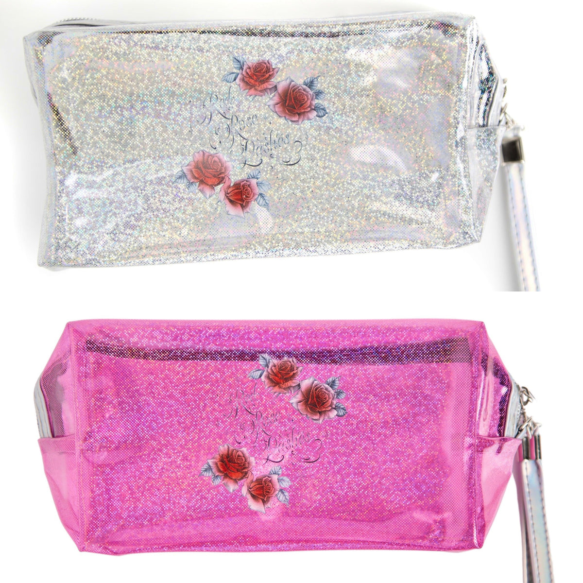 Cosmetic Bag Red Rose Lashes & Cosmetics LLC